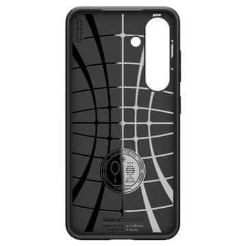 Spigen Liquid Air ovitek za telefon Samsung Galaxy S25, Matte Black (ACS09000)