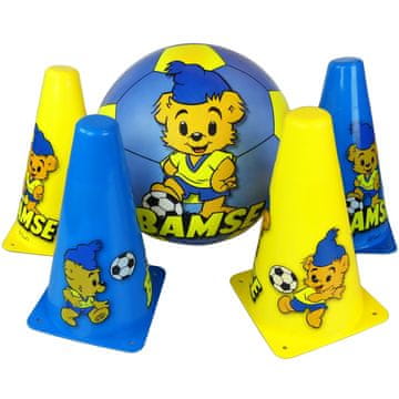 Northix Bamse nogometni komplet s stožci