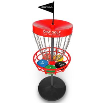 Northix Set za disk golf s košaro