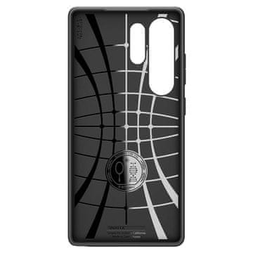 Spigen Liquid Air ovitek za telefon Samsung Galaxy S25 Ultra, Matte Black (ACS08953)