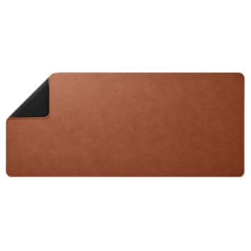 Spigen LD302 DeskPad podloga za mizo, vegansko usnje, rjava (APP04763)