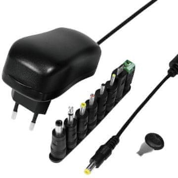 LogiLink Omrežni adapter 230V-> 3-12V 1A 12W