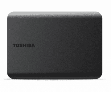 Toshiba Canvio Basics zunanji HDD disk, 1 TB, črn (HDTB510MK3AA)
