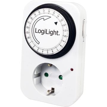 LogiLink Notranji časovnik 24h mehanski 16A