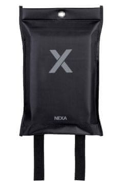 NEXA FB-120 SMD požarna odeja silikonska črna 120x120 cm