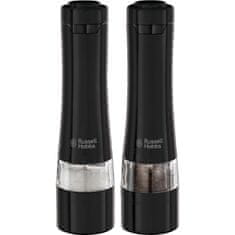 Russell Hobbs Keramični mlin za sol in poper iz črnega jekla