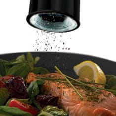 Russell Hobbs Keramični mlin za sol in poper iz črnega jekla