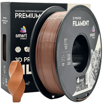 Smart Print PETG Rjava Filament 1.75 mm - Smart Print Vlažnost-Odporni PETG (1kg Kolut)
