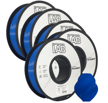 Professional Lab 5x HS‑PLA Modra Filament 1.75 mm - Professional Lab Visoko Hitrostni Filament za 3D Tisk (1kg Kolut)
