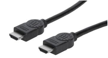 Manhattan HDMI kabel z Ethernetom 2 m črn