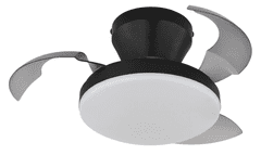 Globo stropni ventilator z LED svetilko 15W CCT fi380mm