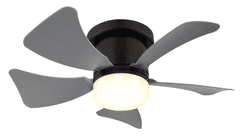 Globo stropni ventilator z LED svetilko 10W CCT fi400