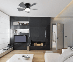 Globo stropni ventilator z LED svetilko 10W CCT fi400