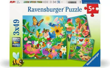Ravensburger Sestavljanka Prijatelji žuželk 3x49 kosov