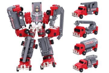 Gasilci Autorobot 5v1 24 cm