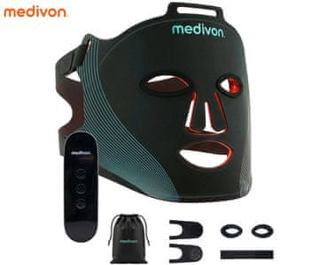 Medivon Lumi LED maska za obraz + daljinski upravljalnik