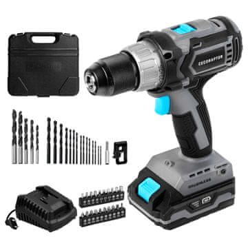 shumee Cecotec Cecoraptor Perfect Drill 2020 Brezkrtačni ultra akumulatorski vrtalnik