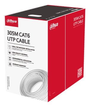 Zvit parni kabel UTP PFM920I-6UN-C-WHITE DAHUA