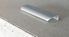 shumee Srebrni ALU ročaj za pohištvo 50 cm 480/500 mm lahek, vzdržljiv UA02
