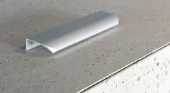 shumee Srebrni ALU ročaj za pohištvo 50 cm 480/500 mm lahek, vzdržljiv UA02
