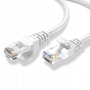 shumee Pačrvni kabel Montis U/UTP 5e RJ45 / RJ45 40 m bel