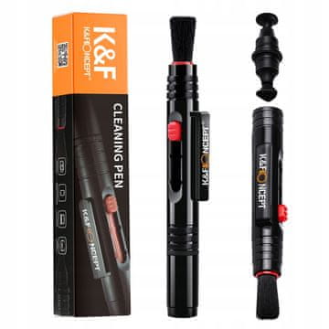 K&F Concept Čistilno pero za optiko/leče/tipkovnico K&F Concept brez prask