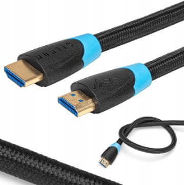 shumee HDMI-HDMI 2.0 4K kabel 2 m Montis MT164-2
