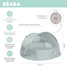Beaba UV šotor za plažo - Beaba - Breezynest Lichen