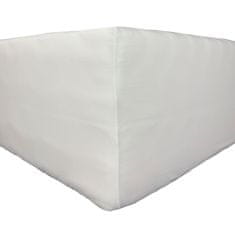 shumee Jersey Delux nastavljiva rjuha - bela 80x200 z elastiko, poljski izdelek