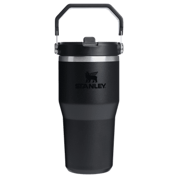 shumee Stanley IceFlow vrček s slamico 0,6 l črne barve 2.0 OS