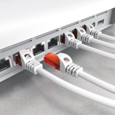 shumee RJ45 Cat.6 S/FTP LogiLink PrimeLine patch kabel 5 m siv LSZH Ethernet