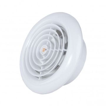 shumee Ventilator MM 100 Standardni okrogli sijajni bel kratki konektor