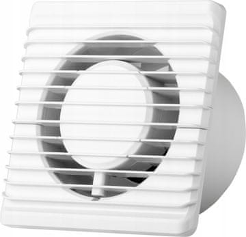 airRoxy Ventilator za kopalnico Planet 125 HS, senzor vlažnosti, zelo tih