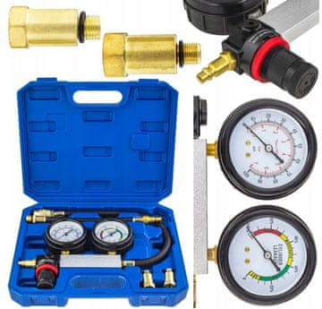 shumee Tester tesnosti jeklenk, manometer kompresije, manometri za bencin 0-7 BAR