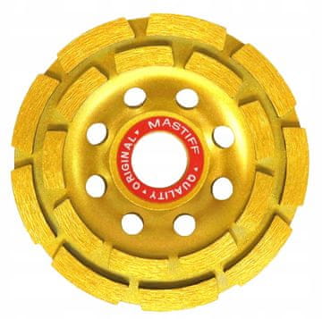 FALON-TECH 115 diamantni disk za brušenje betona, v obliki skodelice