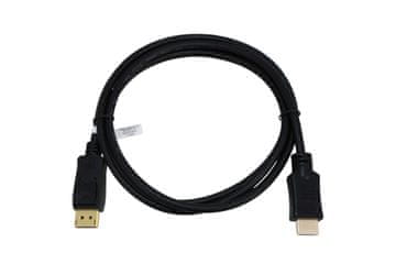KABEL DISPLAYPORT - HDMI VTIČ 4K DISPLAY PORT HD VITALCO 3,0 m