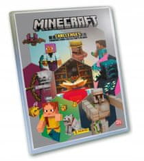 Panini Minecraft izzivi Panini Starter Set Album 2 vrečki za kartice
