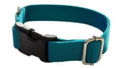 Ovratnica za psa 2 cm z nastavljivo zaponko, turkizna Ovratnica za psa 2 cm z nastavljivo zaponko, turkizna XS: 20-28 cm
