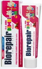 Biorepair Zobna pasta z okusom jagode za otroke 0-6 let Kids 50 ml