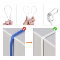 shumee SlimLine Cat.5e UTP 2 m LogiLink patchcord bel ploščat RJ45 patch kabel