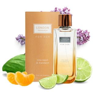 shumee London Fragrances For Her English Lime Basil & Mandarin EDP