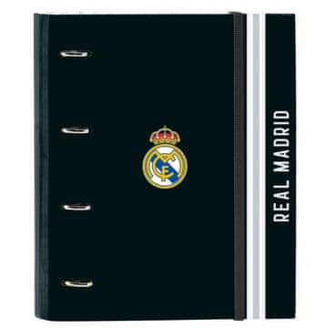 shumee Real Madrid A4 obročna mapa 512454666 črna