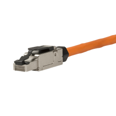 shumee Vtič RJ45 Cat.6A, zaščiten, LogiLink 10G, PoE++, montaža brez orodja