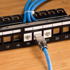 shumee Zaščiten montažni konektor Cat.8.1/Cat.6A, 40 Gbit/s, RJ45 - LogiLink