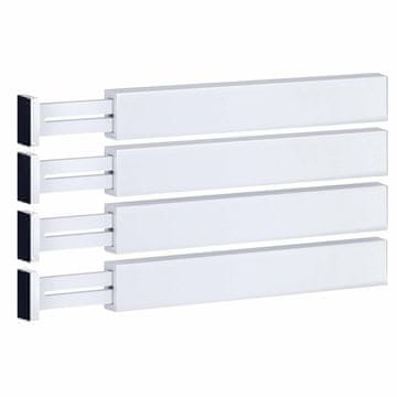 Organizator za predal DA616, nastavljivý, leseni, 4 kosi