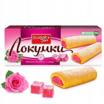 shumee Lokumki 160G - piškoti z vrtničnim nadevom, aromatični bonboni