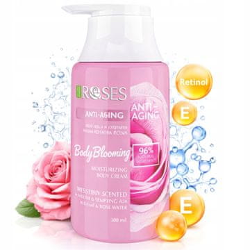 shumee Losjon za telo z retinolom in hialuronsko kislino 96 % naravno 300 ml
