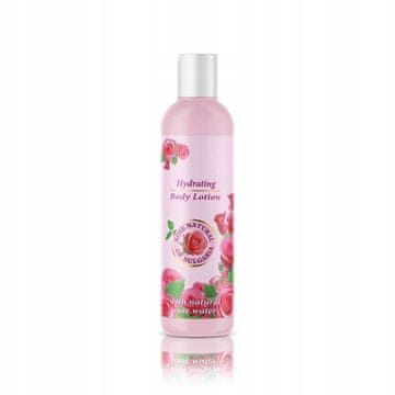 shumee Vlažilni losjon za telo 300 ml za suho in občutljivo kožo Rose OF Bolgarija