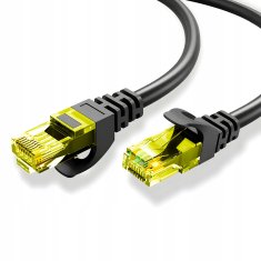 shumee Patchcord U/UTP 6 Montis RJ45 / RJ45 omrežni kabel 15 m črne barve internet