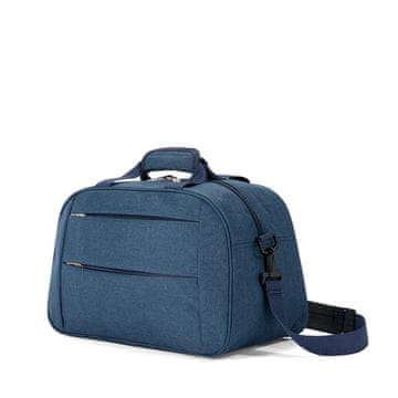 shumee Temno modra potovalna torba 40x25x20 cm